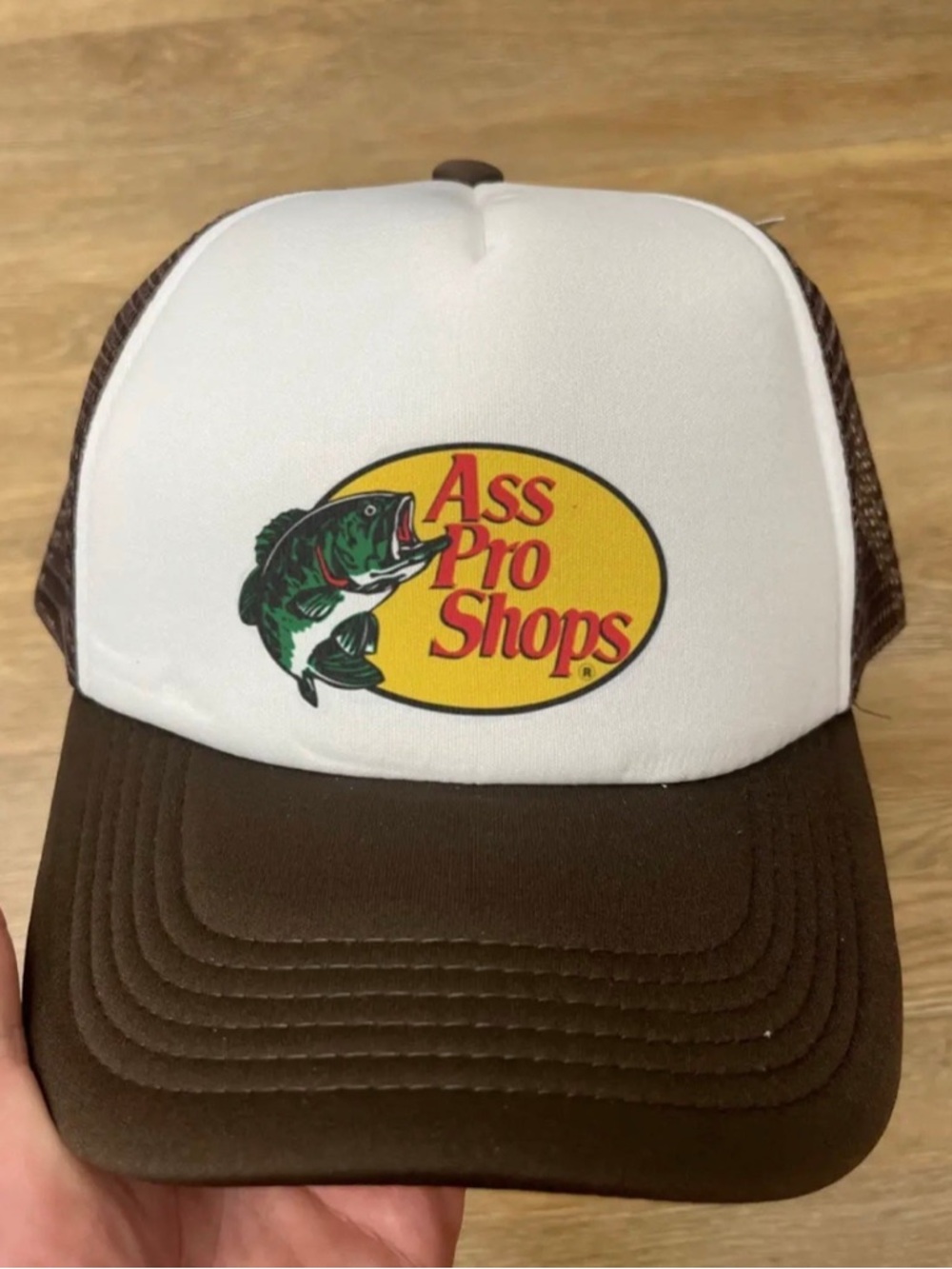New Bass Pro Shop Parody Graphic SnapBack Hat
